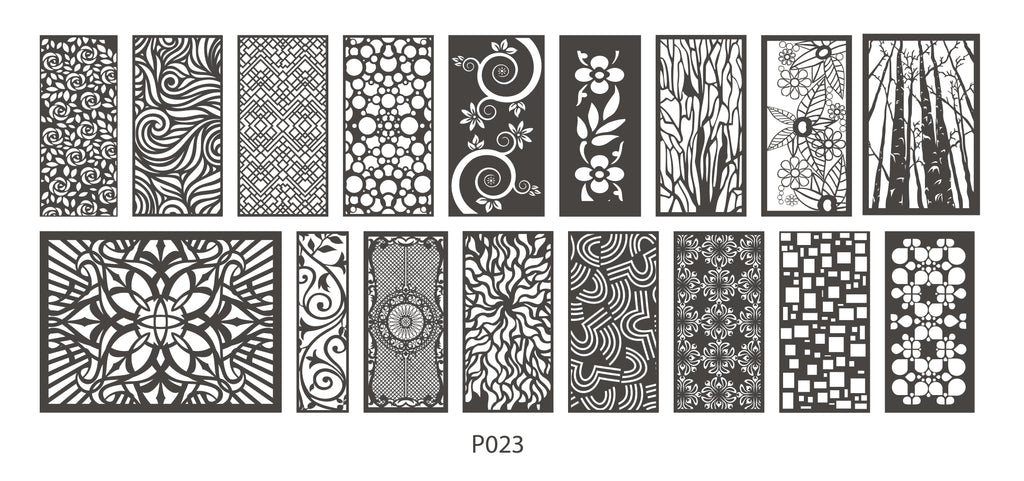 +25 MEGA PACK +500 DXF SVG Laser Cut Designs Screen Panels
