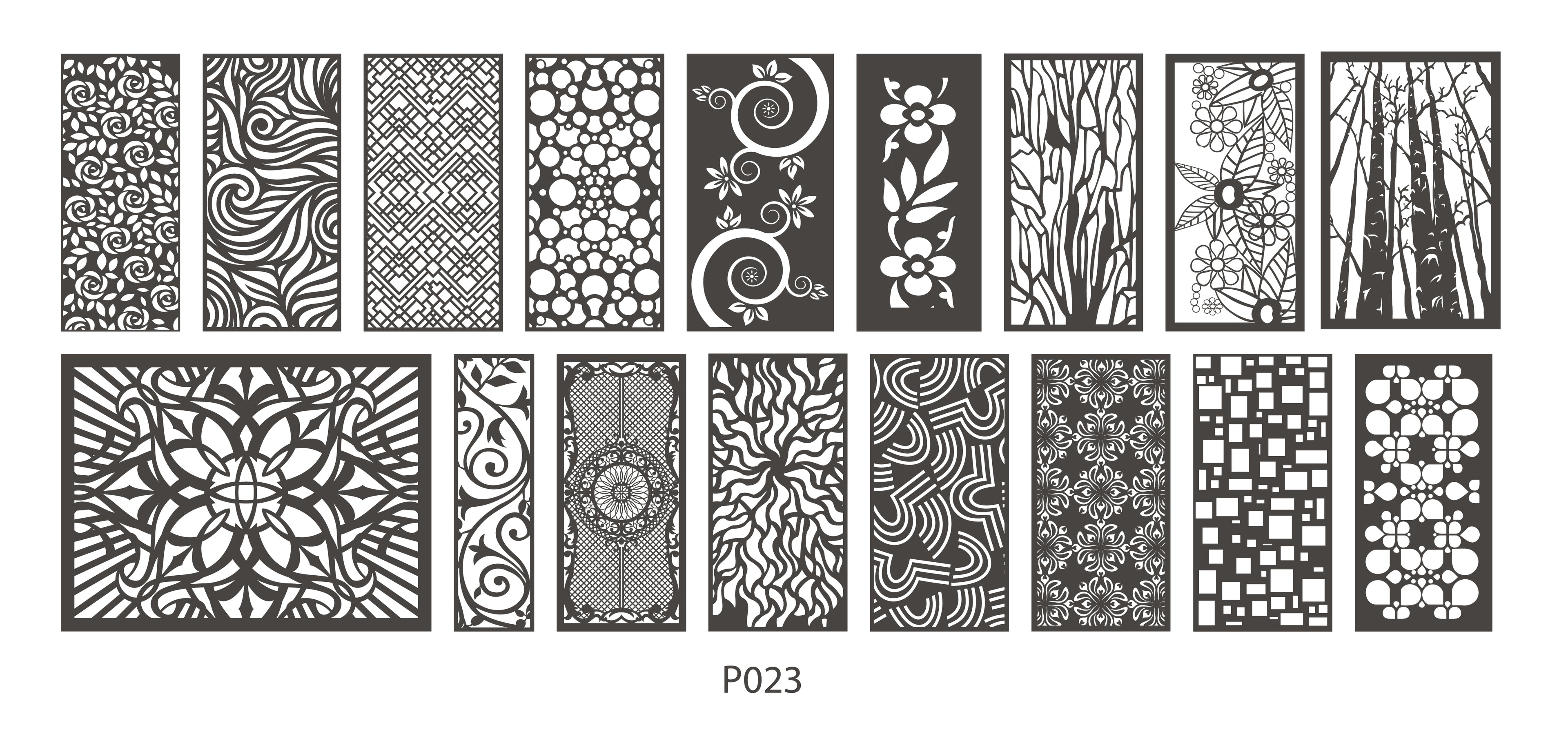 +25 MEGA PACK +500 DXF SVG Laser Cut Designs Screen Panels