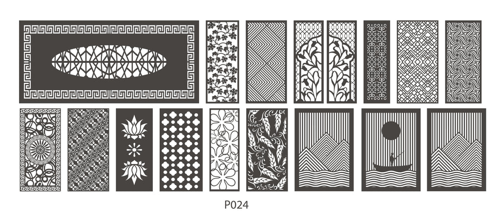 +25 MEGA PACK +500 DXF SVG Laser Cut Designs Screen Panels