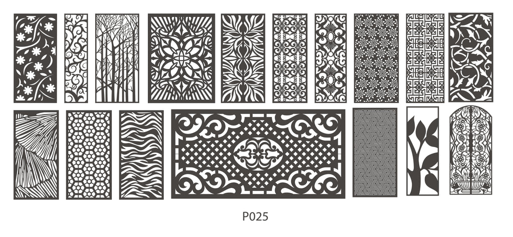 +25 MEGA PACK +500 DXF SVG Laser Cut Designs Screen Panels