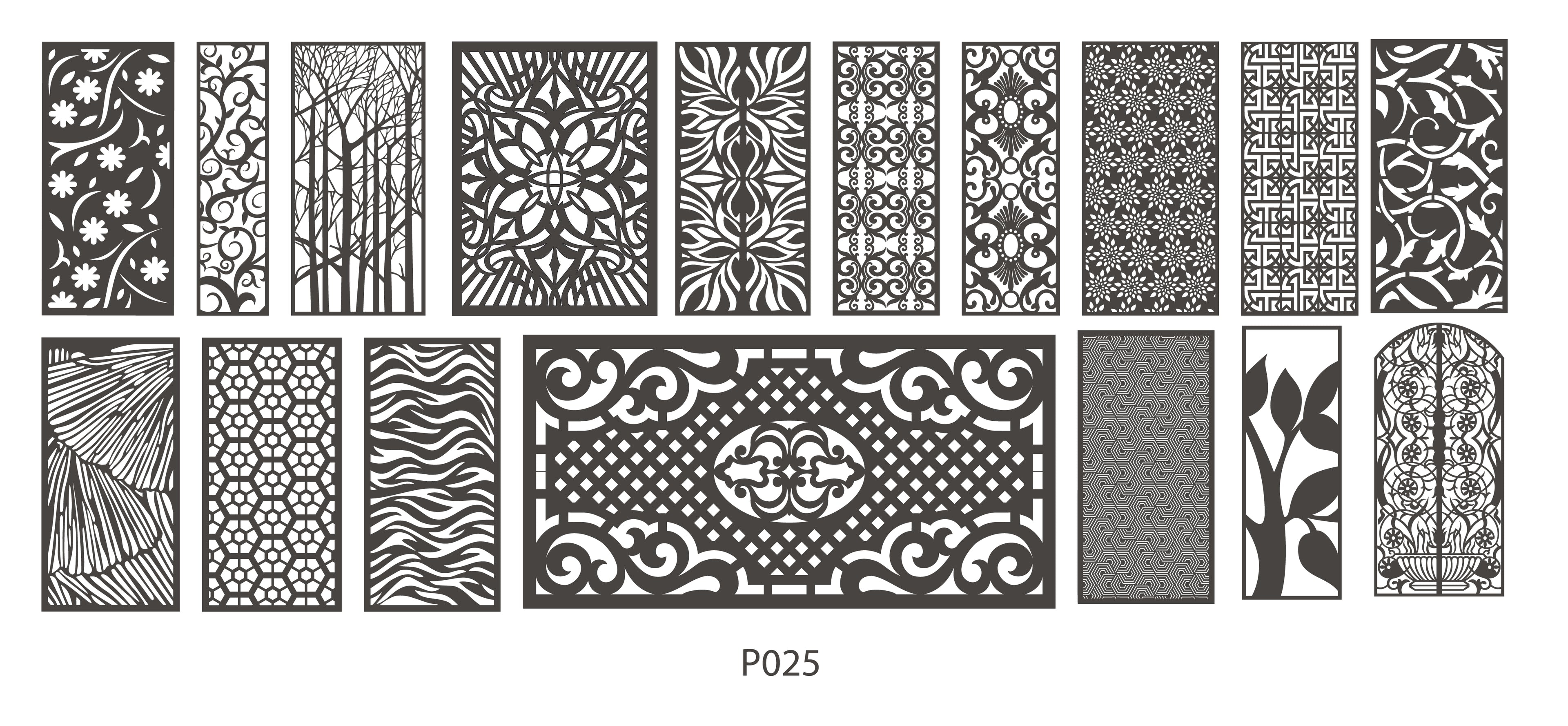 +25 MEGA PACK +500 DXF SVG Laser Cut Designs Screen Panels