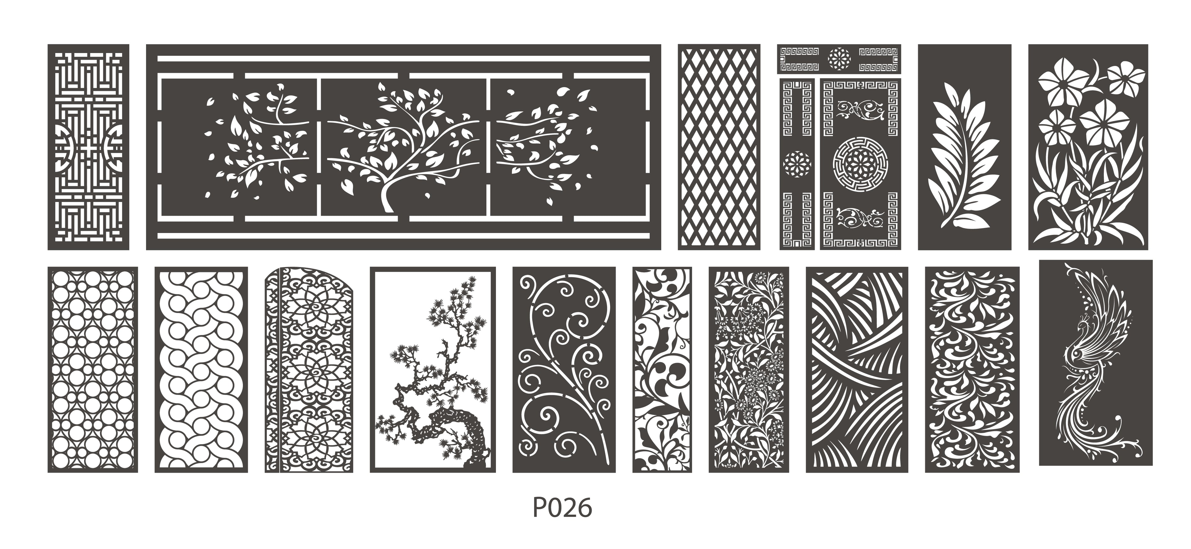 +25 MEGA PACK +500 DXF SVG Laser Cut Designs Screen Panels