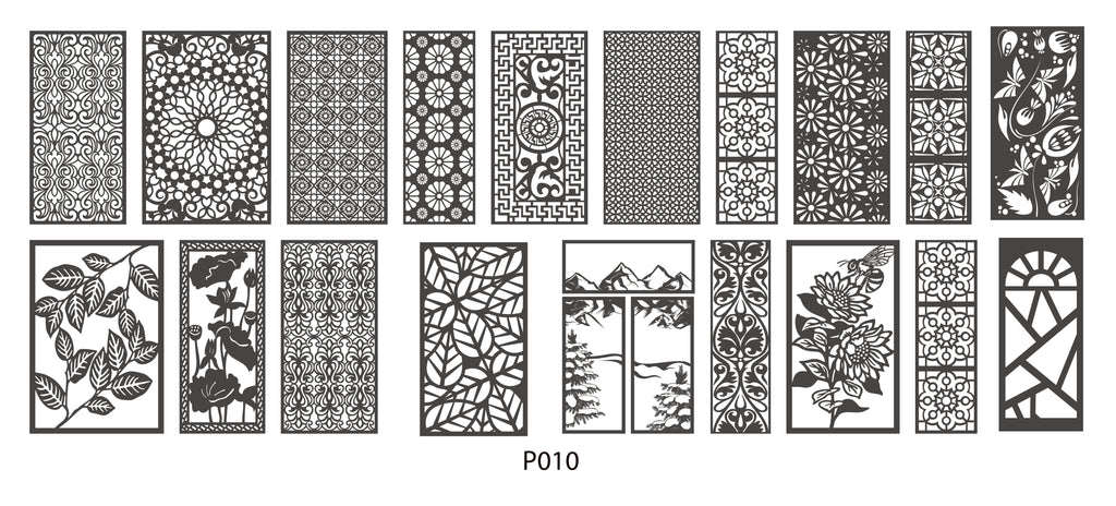+25 MEGA PACK +500 DXF SVG Laser Cut Designs Screen Panels