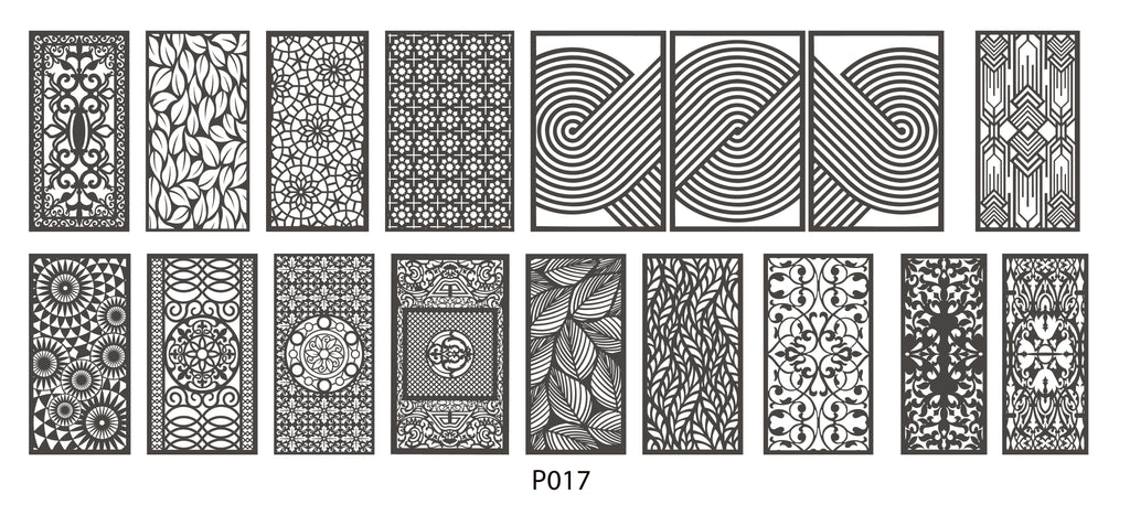 +25 MEGA PACK +500 DXF SVG Laser Cut Designs Screen Panels