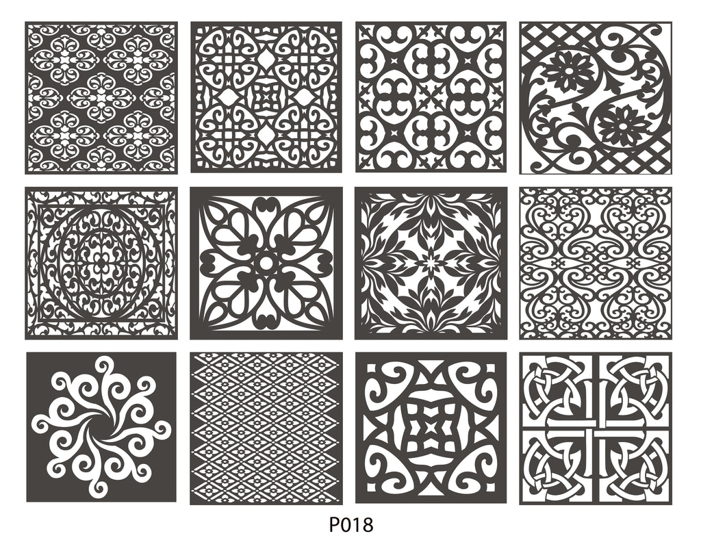 +25 MEGA PACK +500 DXF SVG Laser Cut Designs Screen Panels
