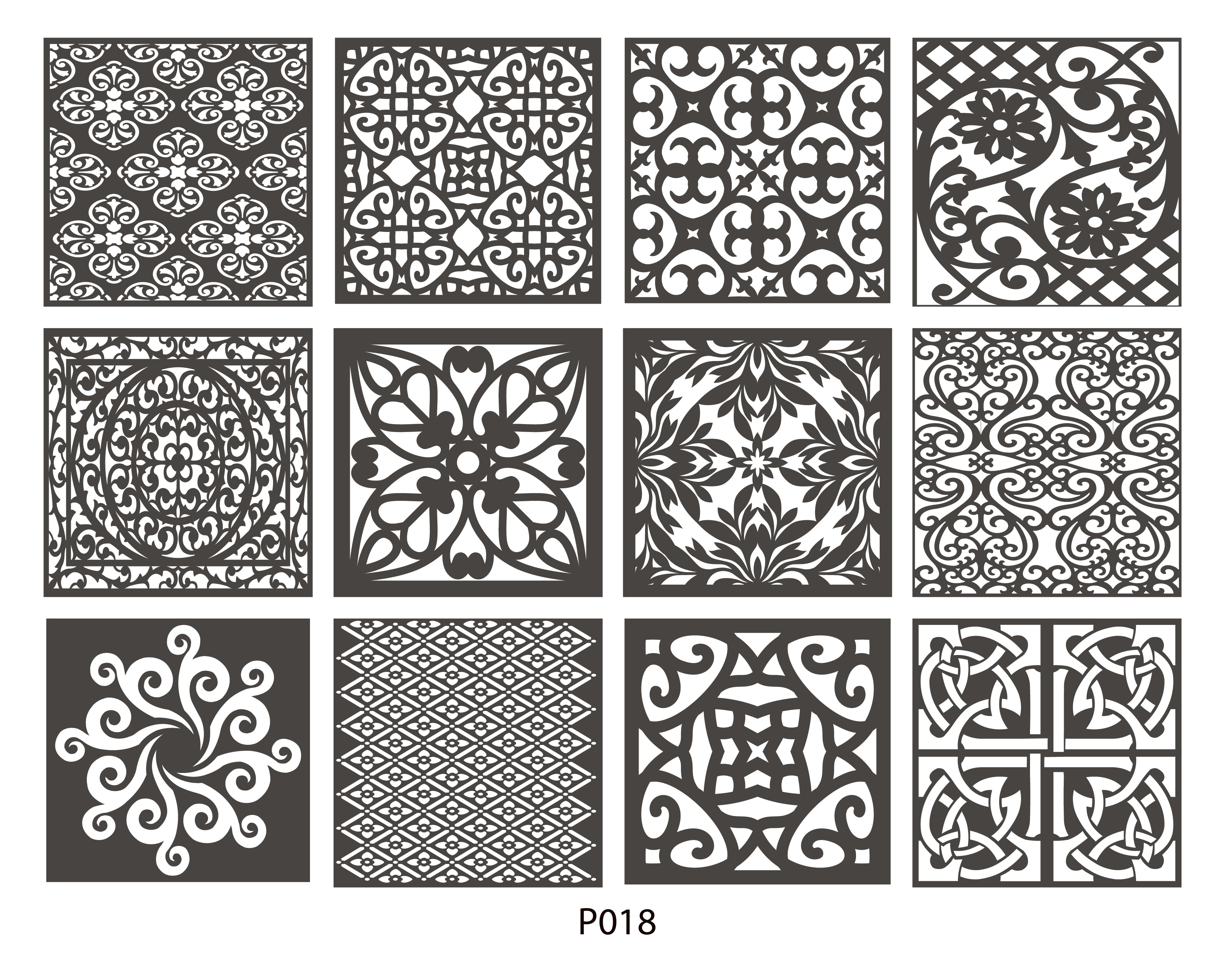 +25 MEGA PACK +500 DXF SVG Laser Cut Designs Screen Panels