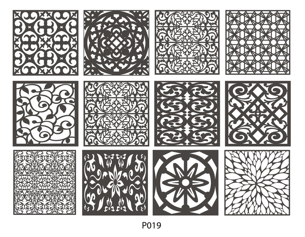 +25 MEGA PACK +500 DXF SVG Laser Cut Designs Screen Panels
