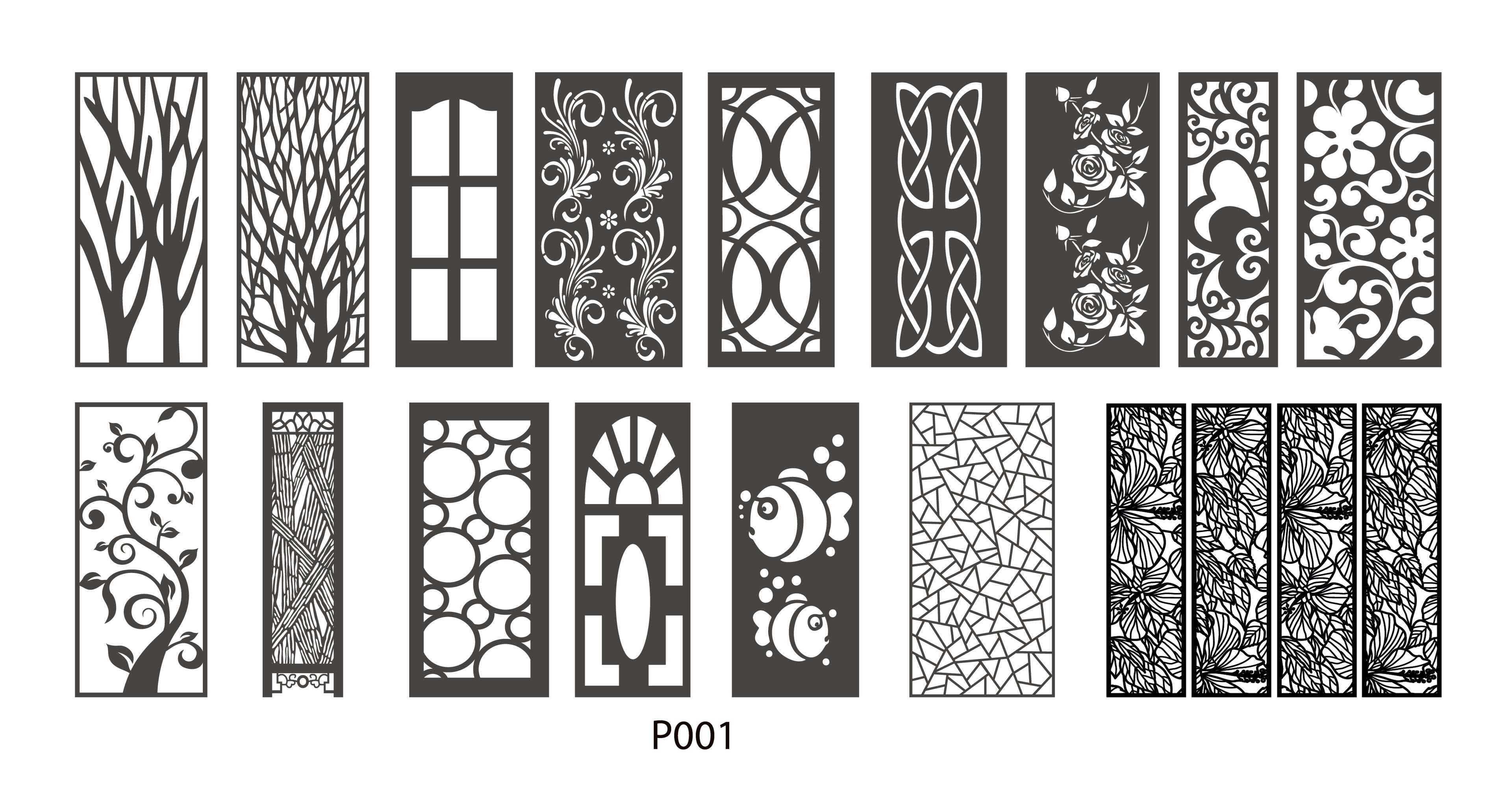 +25 MEGA PACK +500 DXF SVG Laser Cut Designs Screen Panels