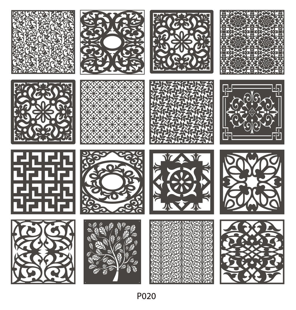 +25 MEGA PACK +500 DXF SVG Laser Cut Designs Screen Panels