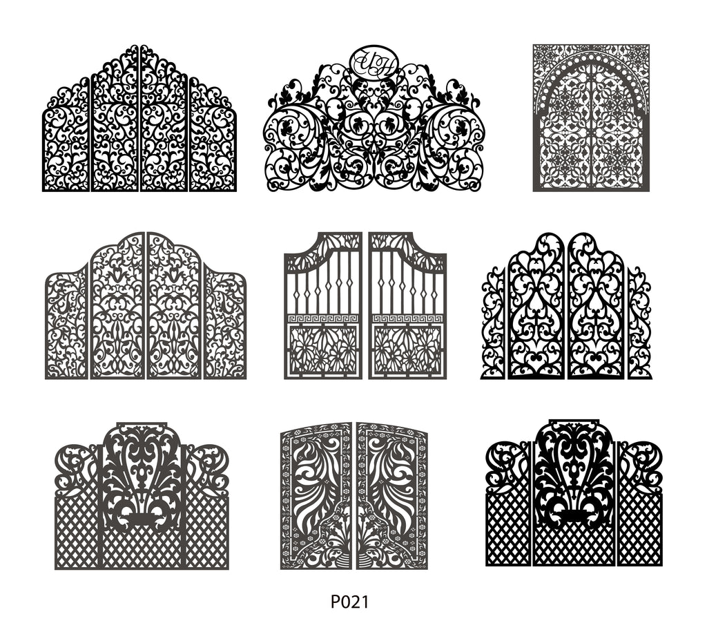 +25 MEGA PACK +500 DXF SVG Laser Cut Designs Screen Panels