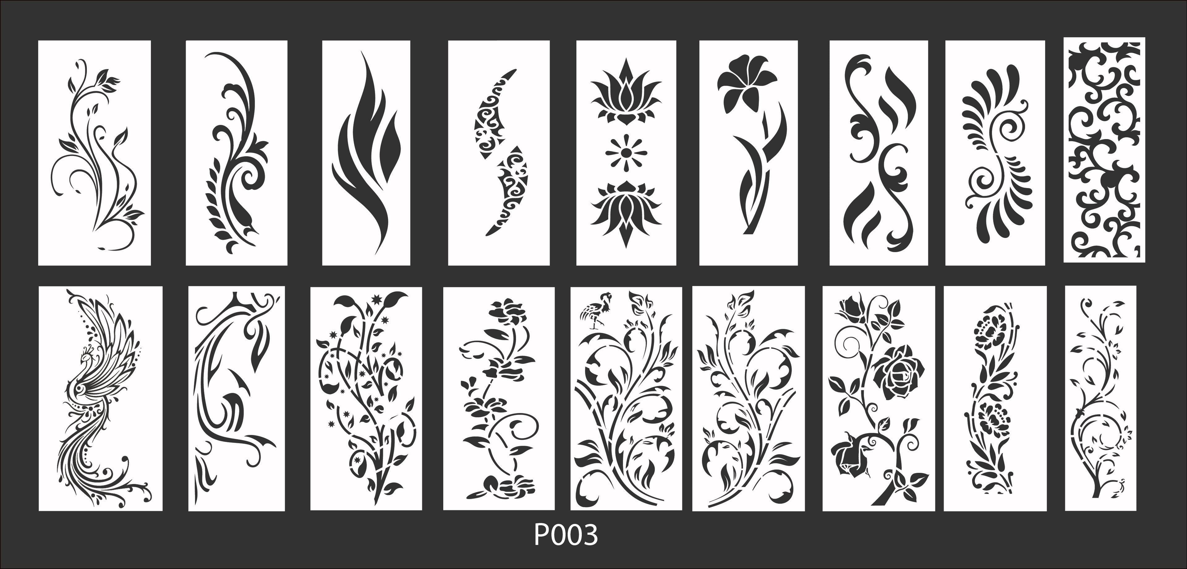 +25 MEGA PACK +500 DXF SVG Laser Cut Designs Screen Panels