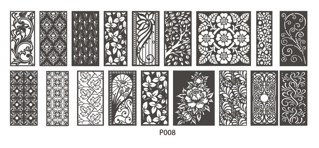 +25 MEGA PACK +500 DXF SVG Laser Cut Designs Screen Panels