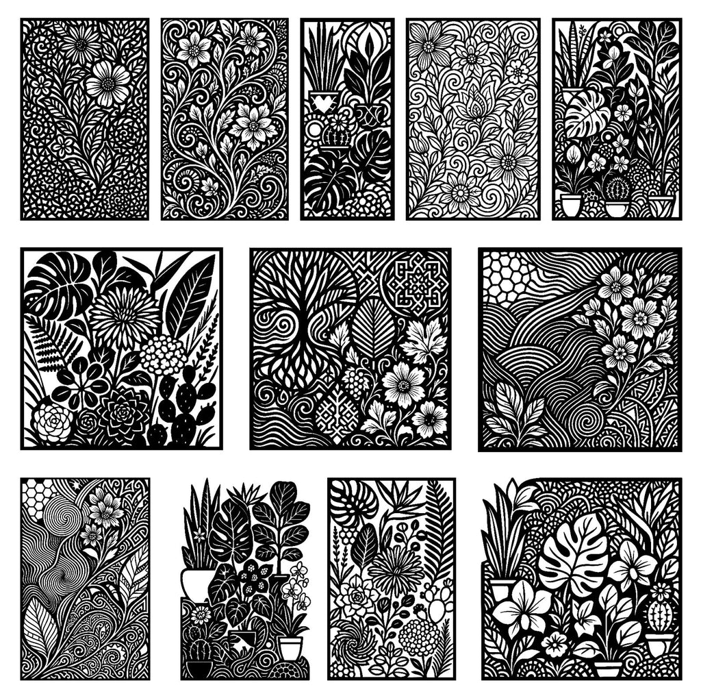 +6 MEGA PACK +160 DXF SVG File For CNC Router Plasma Laser Cut-Wall Art-Ready to Cut-Digital DOWNLOAD