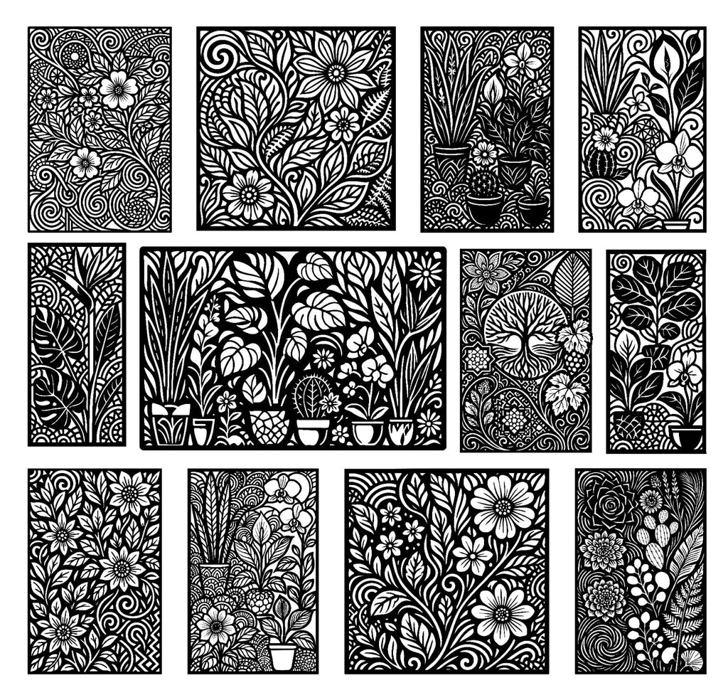 +6 MEGA PACK +160 DXF SVG File For CNC Router Plasma Laser Cut-Wall Art-Ready to Cut-Digital DOWNLOAD